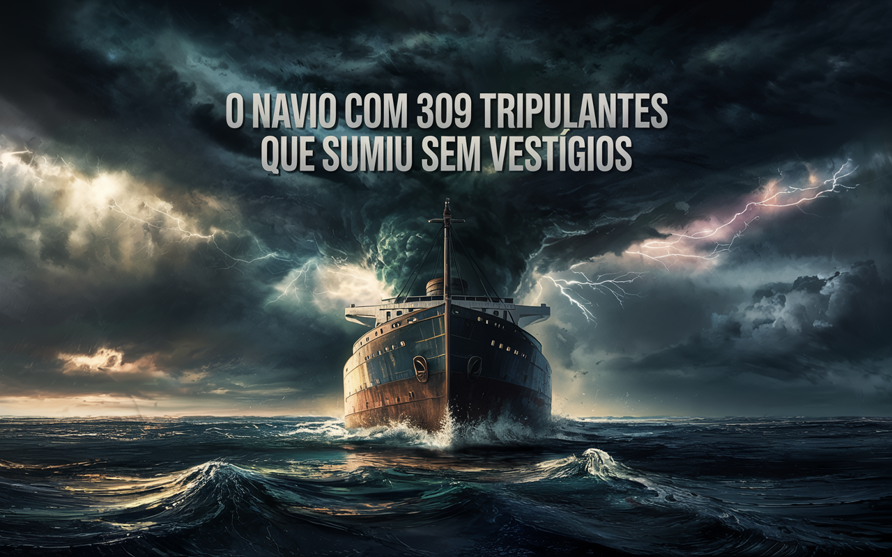 O navio que partiu do Brasil rumo aos EUA e desapareceu no Triângulo das Bermudas com 309 tripulantes — até hoje, nenhum destroço foi encontrado