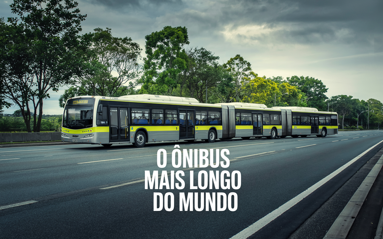 O ônibus mais longo do planeta