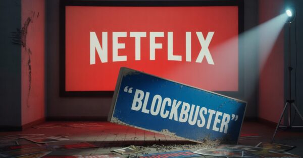 Blockbuster - fim da Blockbuster - O que aconteceu com a Blockbuster - Netflix