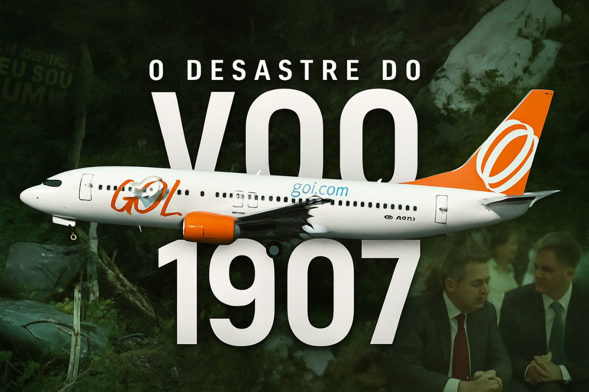 Voo Gol 1907: Desastre na Amazônia. 154 mortos. Entenda os erros de controle aéreo e a cadeia de eventos que levaram à colisão fatal. Leia agora