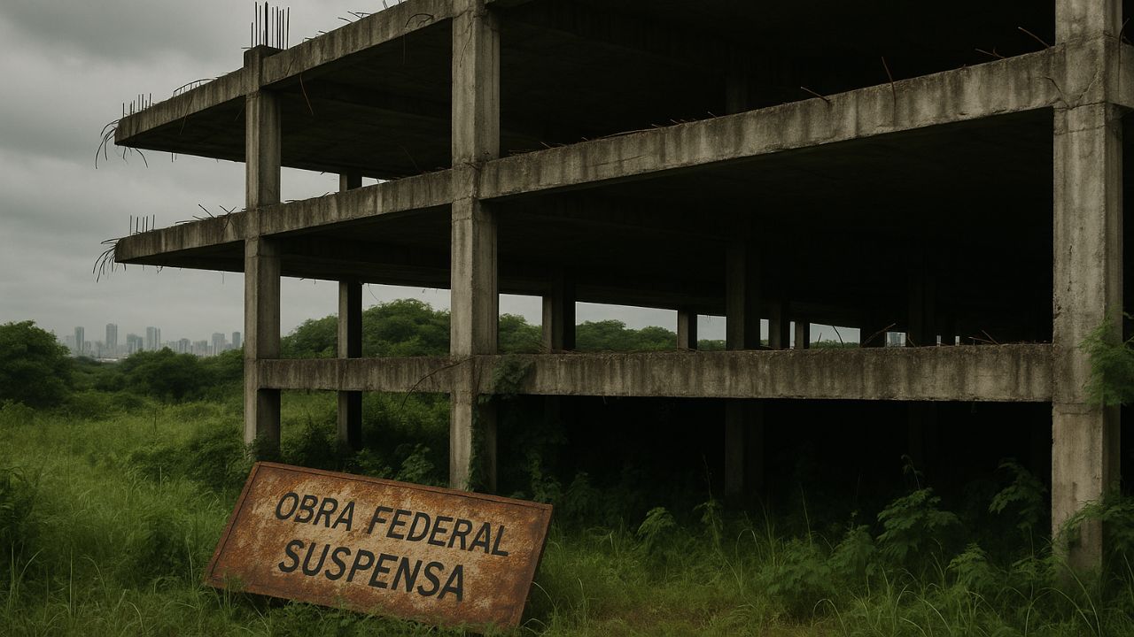 Onde a construção abandonada enterra bilhões e o futuro do Brasil?