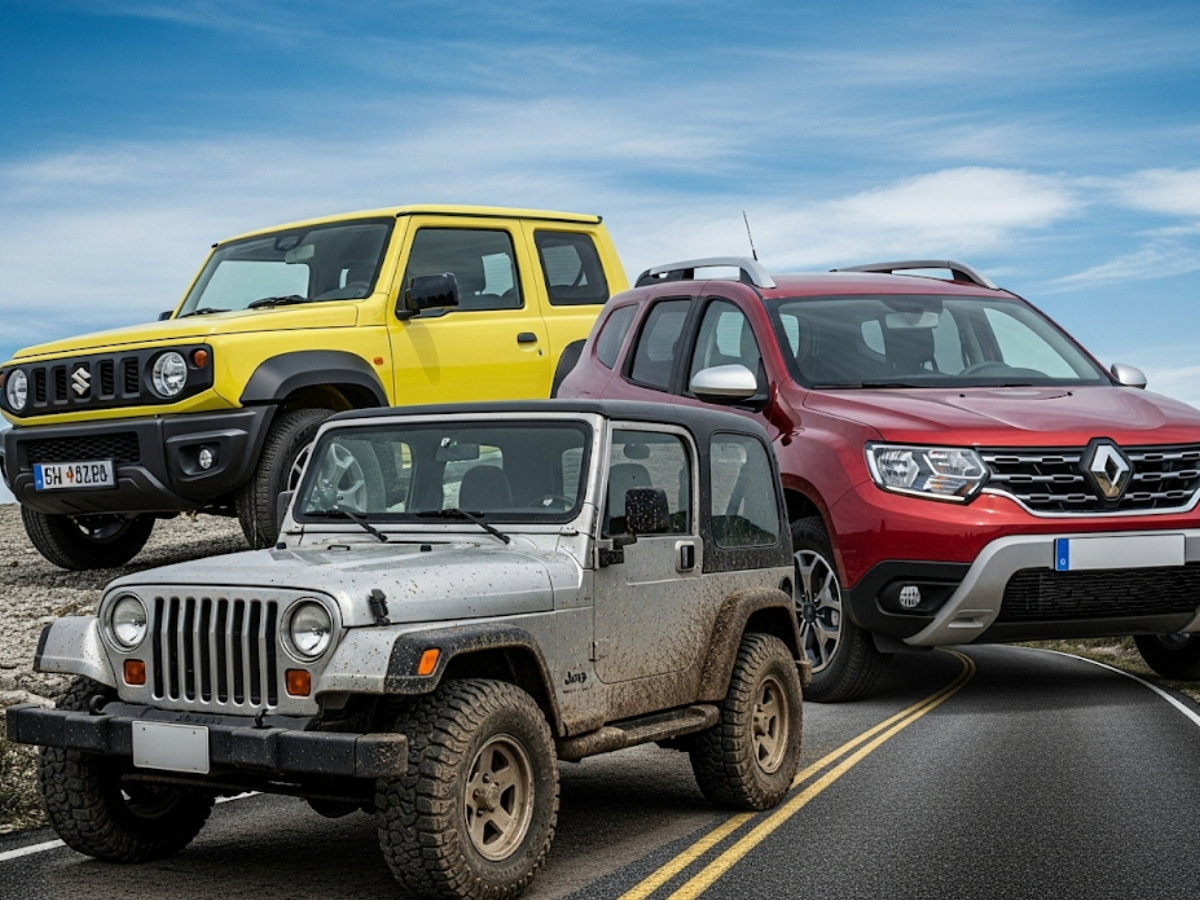 Procurando pequenos gigantes para off-road no Brasil? Veja nossa lista de 4 veículos 4x4 usados por menos de R$150 mil que encaram a lama de verdade