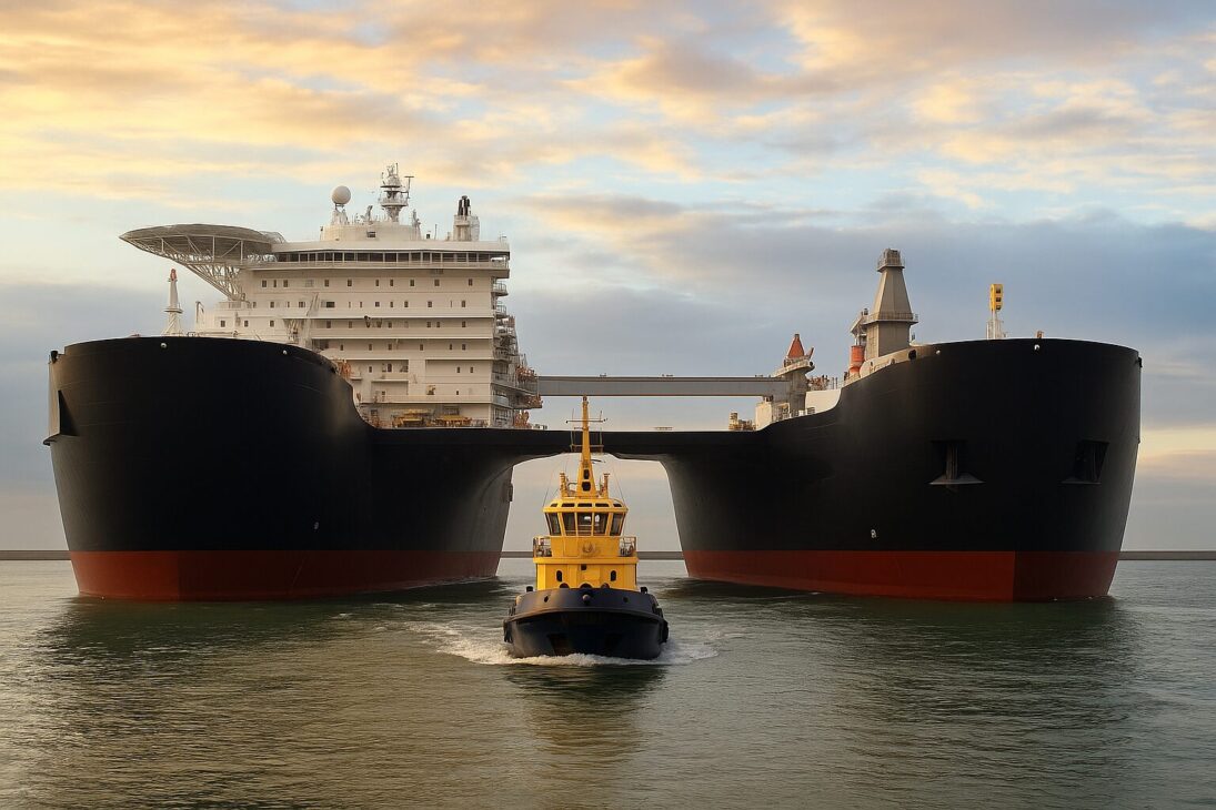 El barco que era más grande que un portaaviones: conoce el Pioneering Spirit, la embarcación que elimina plataformas enteras del fondo del mar