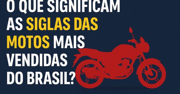 CG, CB, XR, MT e mais: o que significam as siglas usadas nos modelos de motos mais vendidos do Brasil