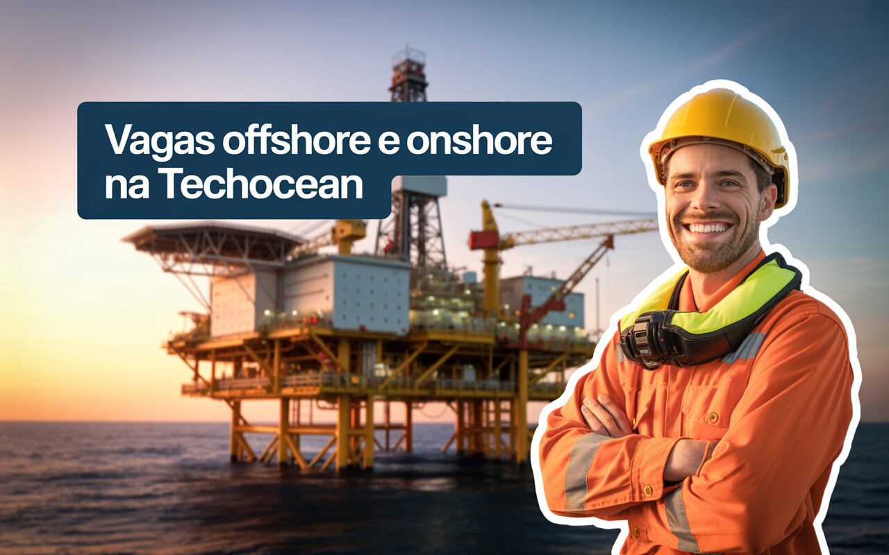Techocean abre vagas offshore e onshore no Rio de Janeiro para caldeireiro, soldador e pintor; confira os requisitos e inscreva-se