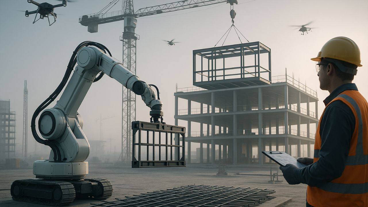 Tecnologias de construção revolucionárias: O futuro chegou aos canteiros de obras
