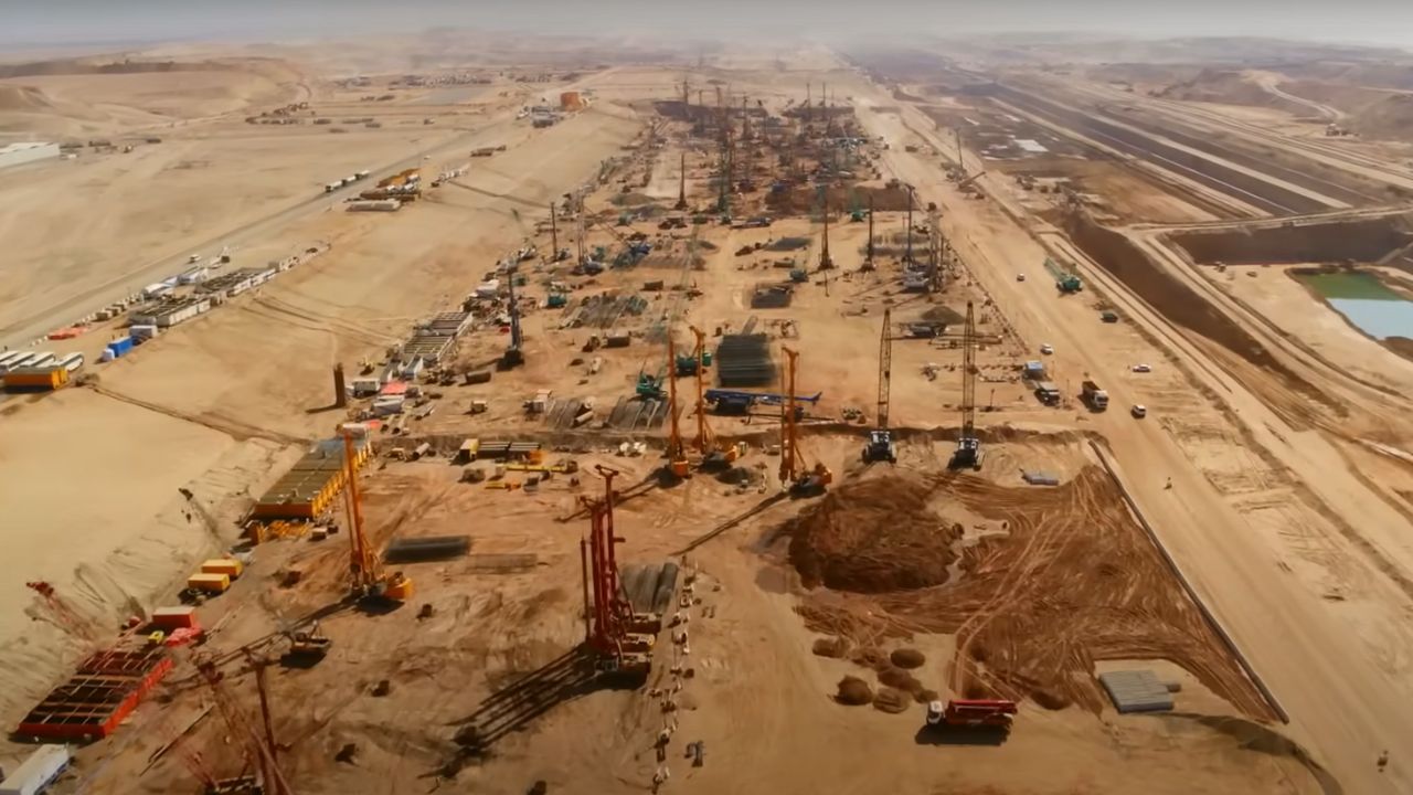 The Line: veja como andam as obras da megacidade futurista da Arábia Saudita que possui 170 km de extensão em 2025 e quais trechos estão em construção