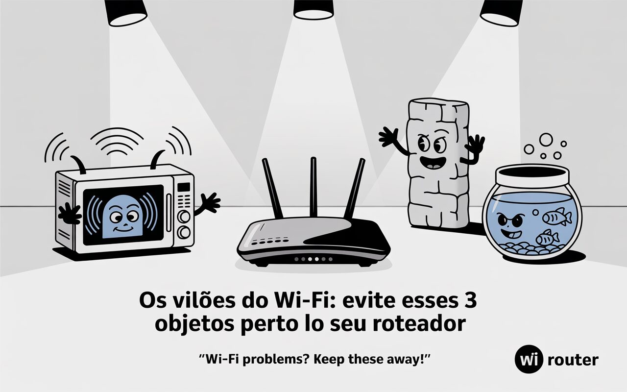 Três objetos comuns que interferem no sinal do Wi-Fi e devem ficar longe do roteador, segundo especialistas
