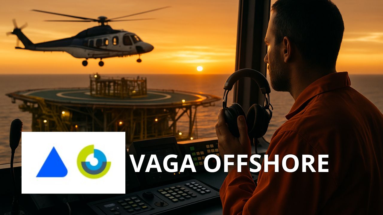 Vaga offshore embarcada para Rádio Operador na Altera&Ocyan com salário competitivo, benefícios completos e regime de trabalho 14x14