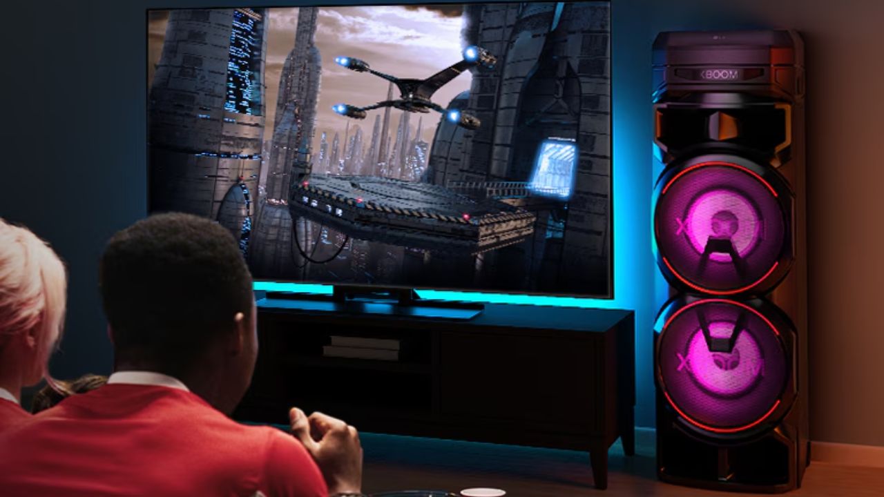 Nova caixa acústica XBOOM RNC9 da LG é oficialmente lançada no Brasil com 410 W de potência e recursos para festas