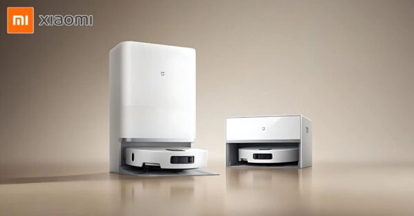 Xiaomi lança robô aspirador com escovas expansíveis, sensor retrátil e função de limpeza com água quente