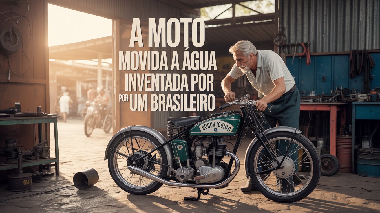 Moto brasileira percorre 1000 km com apenas um litro de água, revolucionando o transporte sustentável e desafiando os altos custos dos combustíveis.