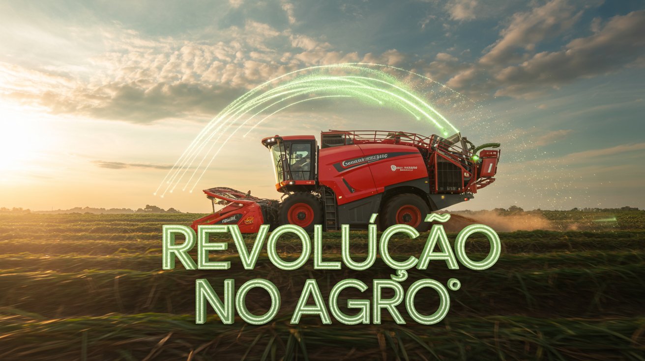 Case IH surpreende ao lançar colhedora movida a etanol que desafia o diesel e promete revolucionar o agro com sustentabilidade e potência. (Imagem ilustrativa)