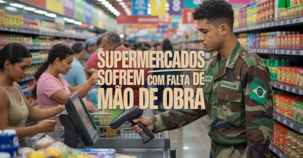 Crise de mão de obra atinge supermercados brasileiros, que buscam jovens, idosos e parcerias inéditas para superar escassez de trabalhadores.