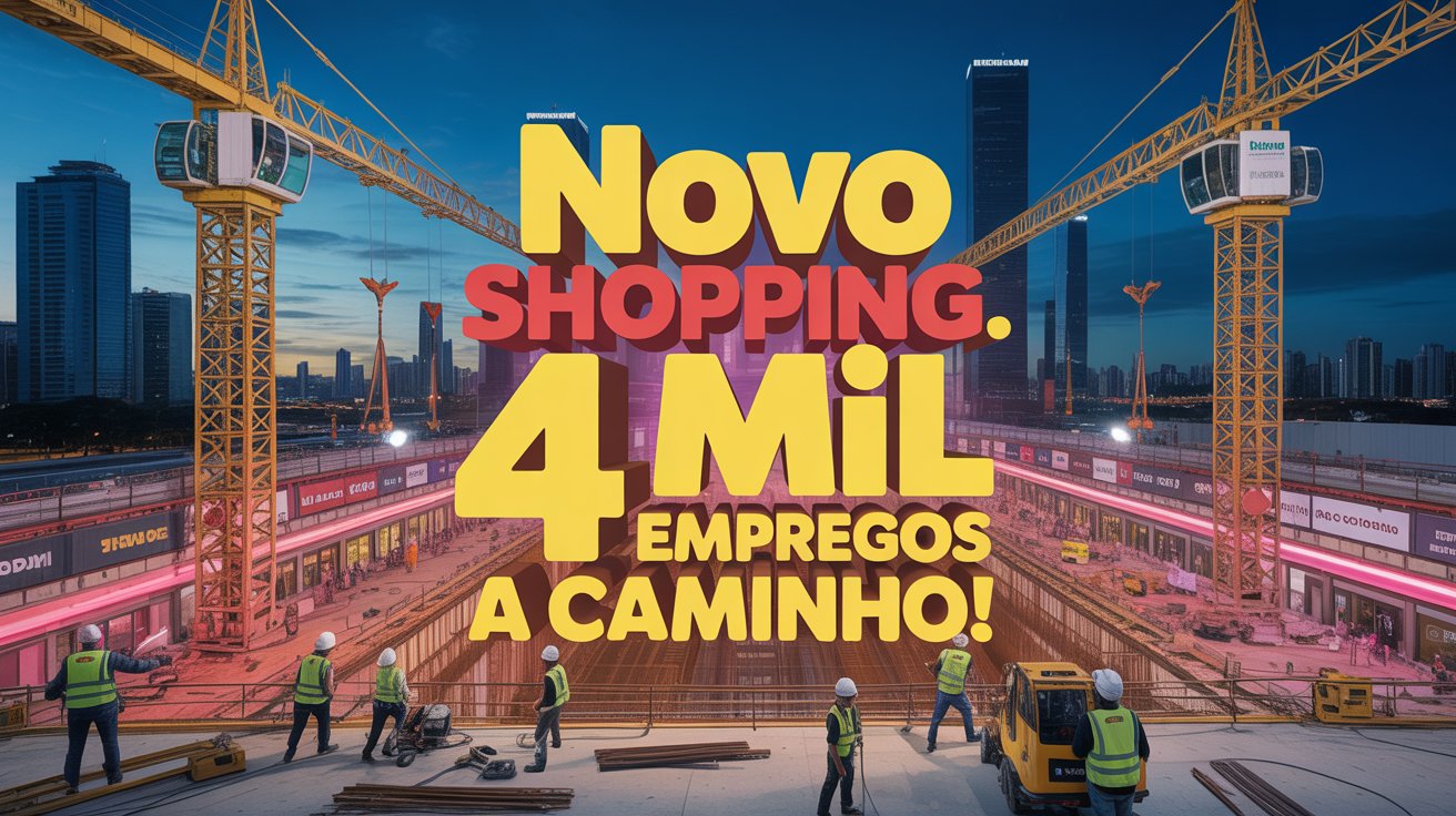 VillaMar Shopping chega a Praia Grande em 2025, promete 4 mil empregos e impulsiona crescimento urbano e econômico da cidade.