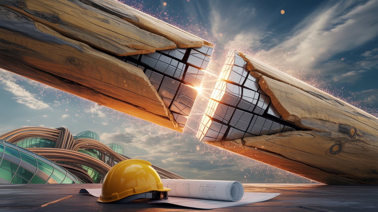 Madeira mais forte que aço surge como revolução ecológica na construção civil com tecnologia que desafia o concreto e o metal.