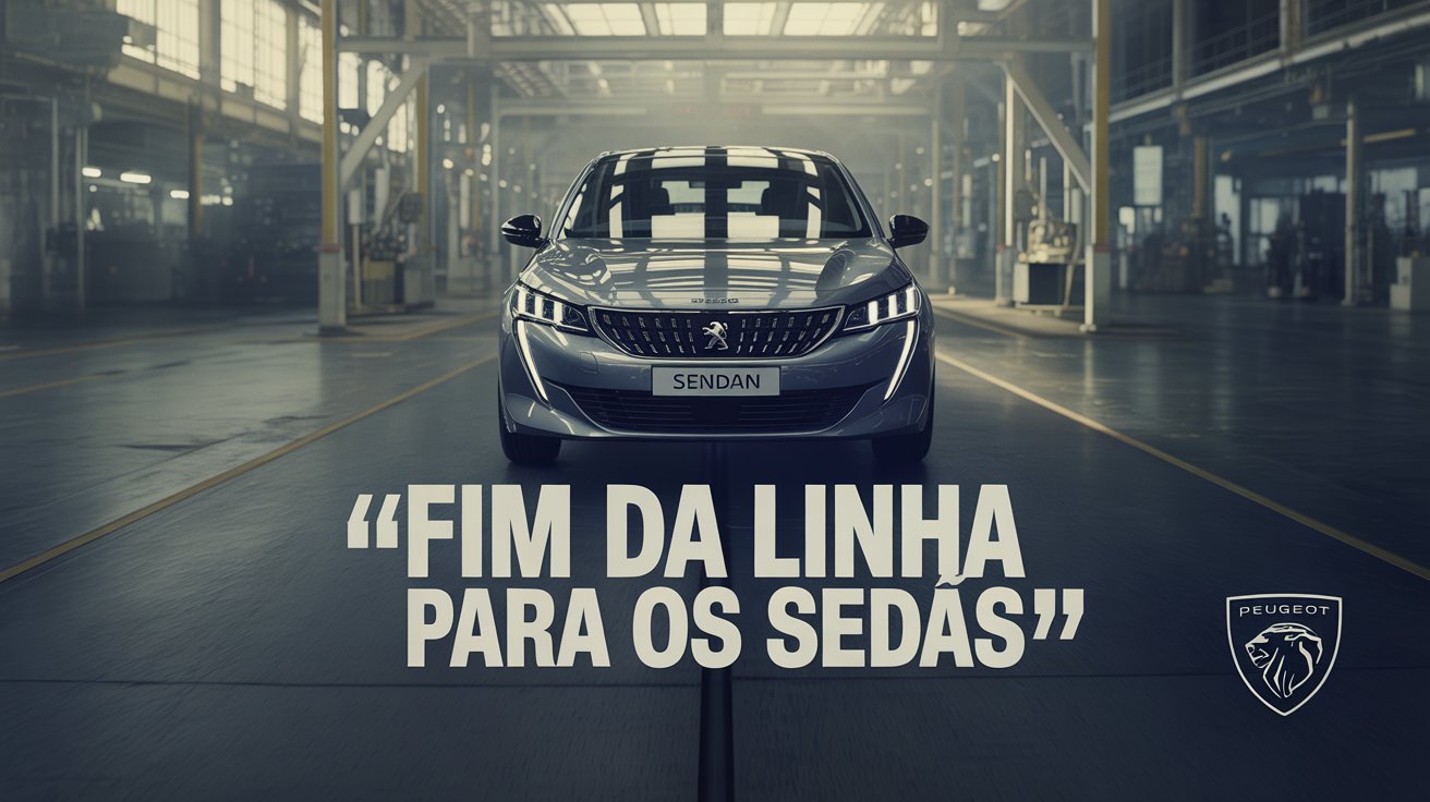 Peugeot encerra a produção do 508 e deixa o segmento de sedãs, apostando no futuro dos SUVs e da eletrificação dos veículos.