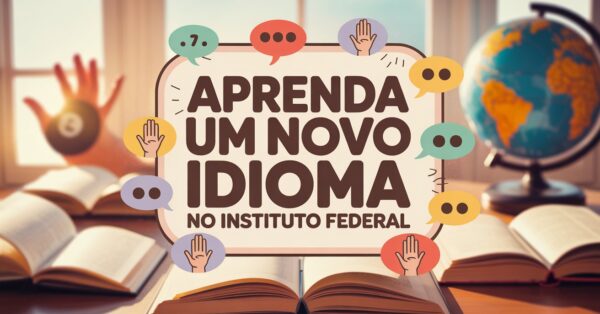 IFMS abre 400 vagas gratuitas em cursos de inglês, espanhol e Libras. Aulas presenciais com certificado e início no segundo semestre!