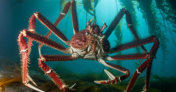 Conheça o caranguejo gigante do Japão que pode atingir 3,7 metros de envergadura — quase o tamanho de um carro