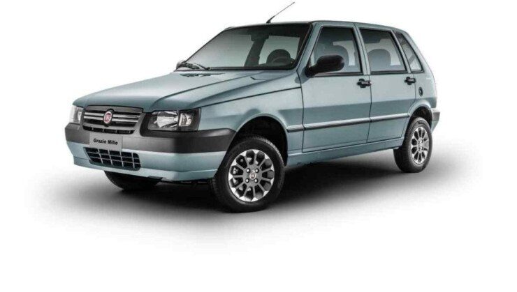 Fiat Uno Mille - ¡Descubre los 5 coches de segunda mano que desaparecen rápidamente de las plataformas de venta! Modelos de alta demanda, bajo costo y buena reventa.