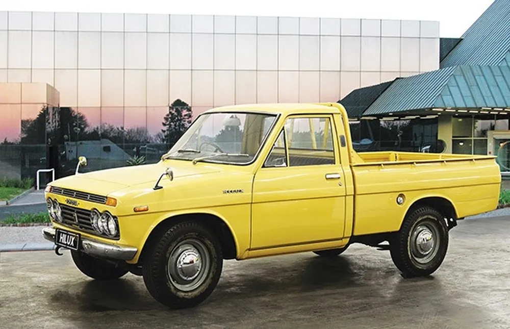 Primera generación de la Toyota Hilux lanzada en 1968 (Foto: Divulgación) 