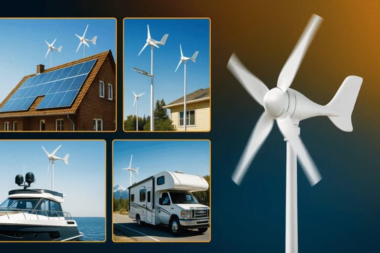 Descubre Cómo Una Mini Turbina Eólica Bivolt De 5000W Puede Reducir Tu Cuenta De Luz, Generar Energía Limpia Y Proporcionar Independencia Energética!