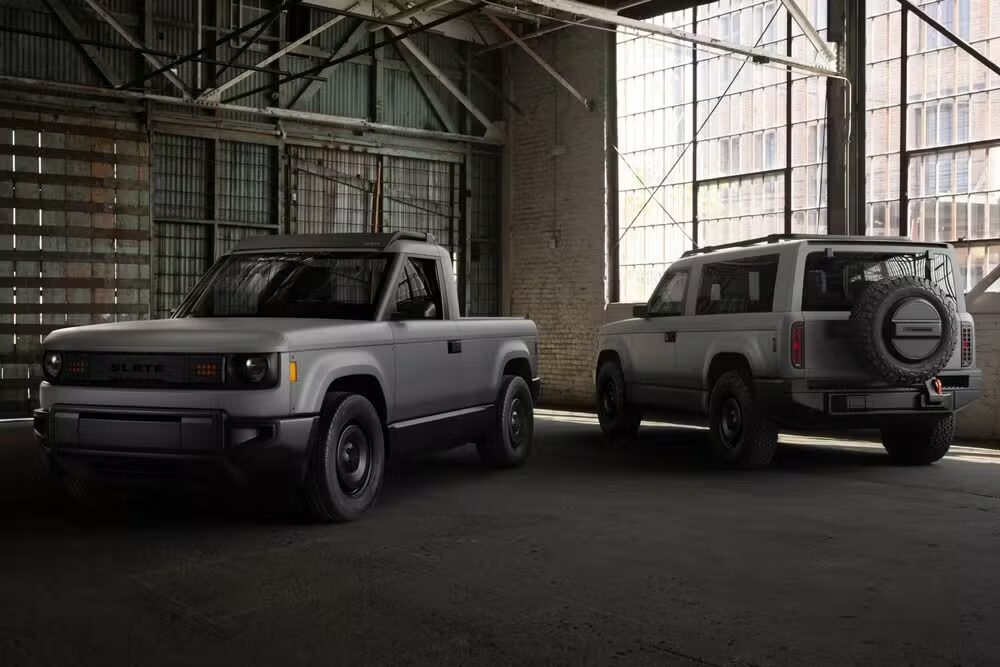 Jeff Bezos apuesta en Slate Auto y lanza picape eléctrica accesible. Descubre todo sobre el modelo revolucionario y el impacto en el mercado automotriz.