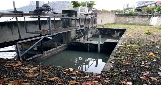 Río Berquó nace en Humaitá y recorre Botafogo, que ha estado constantemente contaminado. Foto: Agenda Bafafá