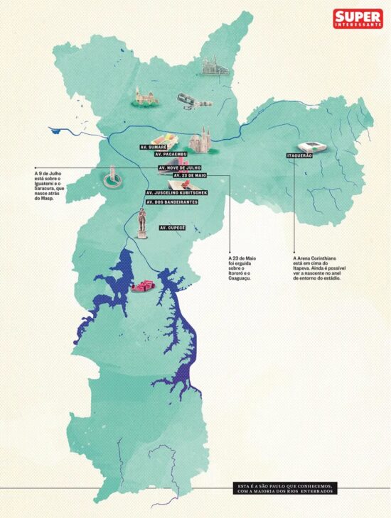 São Paulo esconde ríos bajo el asfalto, revelando impactos ambientales y urbanísticos del crecimiento de la ciudad y desafíos para su futuro sostenible.