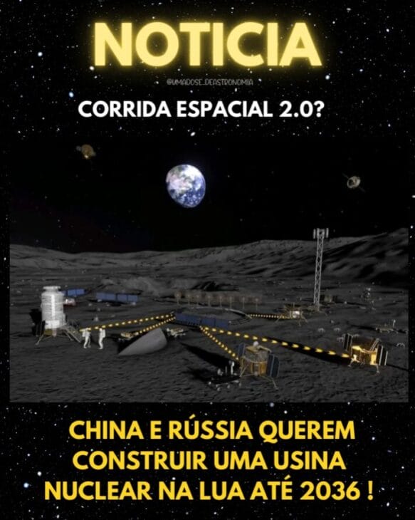 China y Rusia planean una planta nuclear en la Luna, amenazando el liderazgo de la NASA en la exploración lunar y cambiando la dinámica de la carrera espacial global.