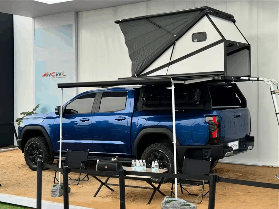 Chery apuesta en picape híbrida plug-in para desafiar Hilux, Ranger e S10, unindo design moderno, potência e tecnologia avançada no Brasil e Oceania.