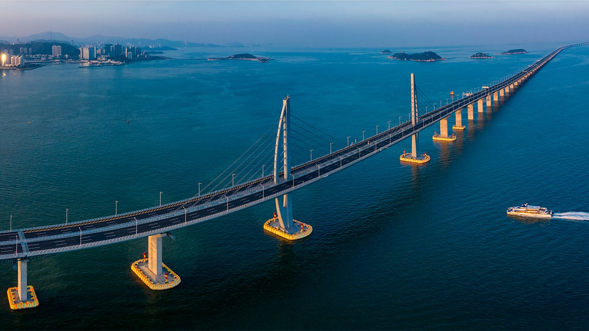 El puente de 55 km que conecta Hong Kong con China continental: obra colosal sobre el mar aún genera debate por su costo multimillonario de US$ 20 mil millones