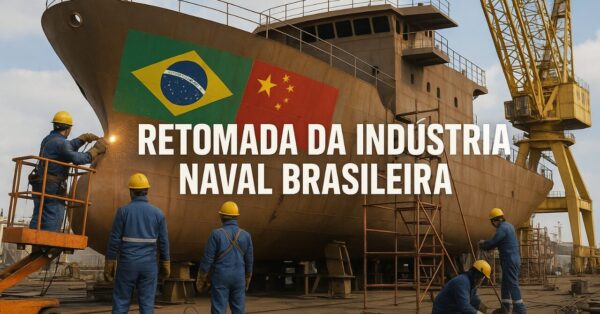 A estatal brasileira Petrobras propôs parceria à China para revitalizar a indústria naval brasileira, destacando oportunidades em estaleiros e construção de navios.
