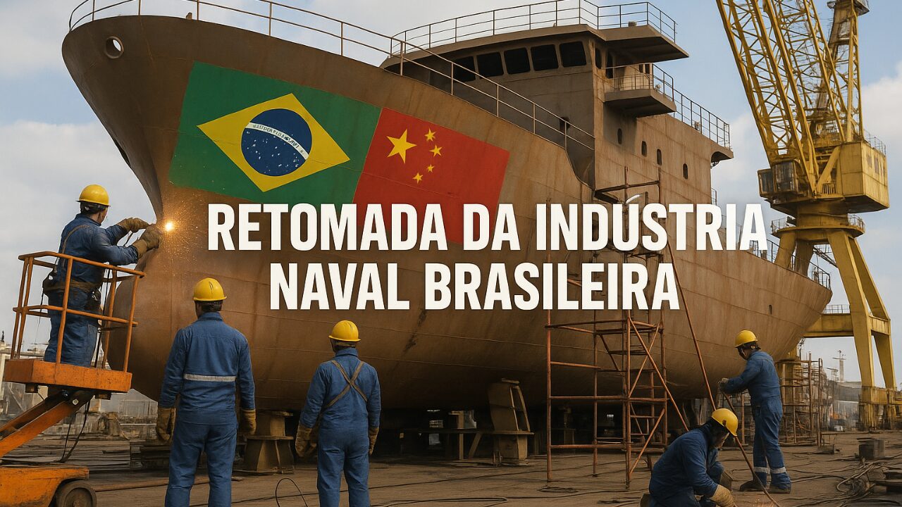 A estatal brasileira Petrobras propôs parceria à China para revitalizar a indústria naval brasileira, destacando oportunidades em estaleiros e construção de navios.