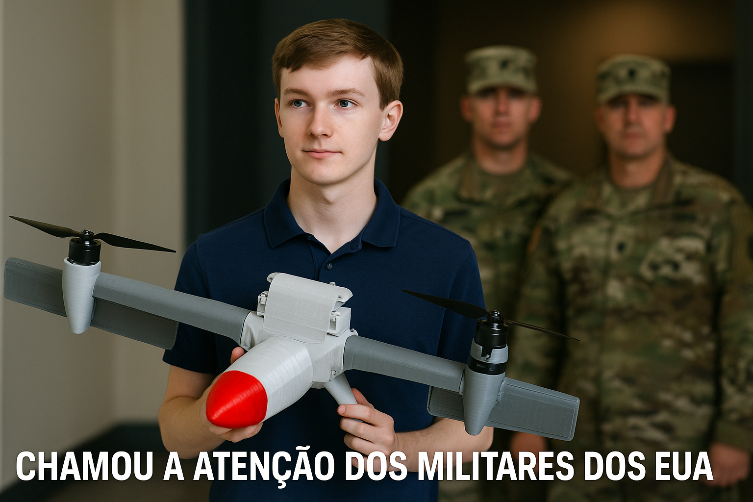 Jovem de 17 anos, Drone, EUA, tecnologia