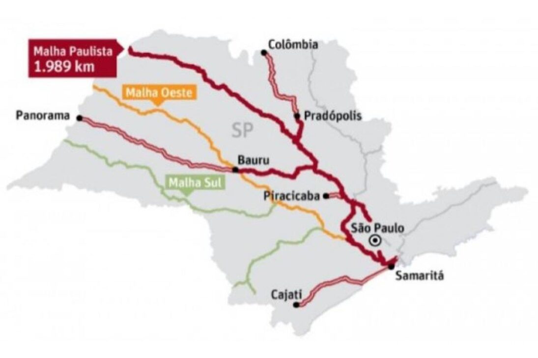La Rumo renovó la concesión de la Malha Paulista por más 30 años, hasta 2058, y ahora invierte R$ 6 bilhões para doblar la capacidad de la ferrovia