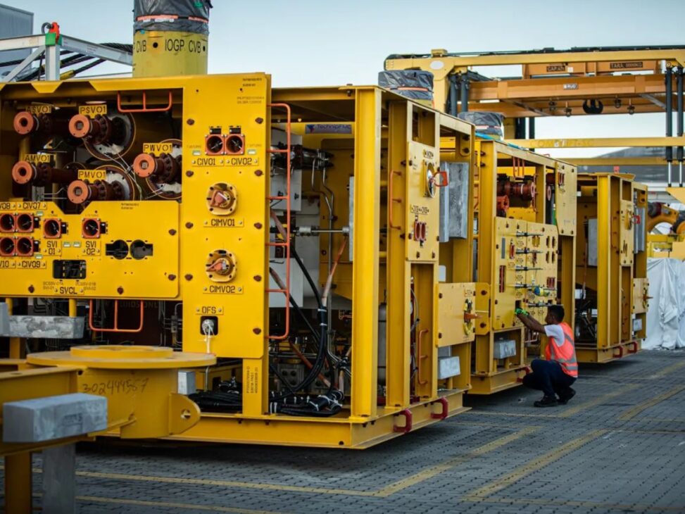 El árbol de navidad de 80 toneladas que se encuentra en el fondo del mar, una válvula gigante que controla la presión de un pozo del pre-sal y cuesta millones de dólares