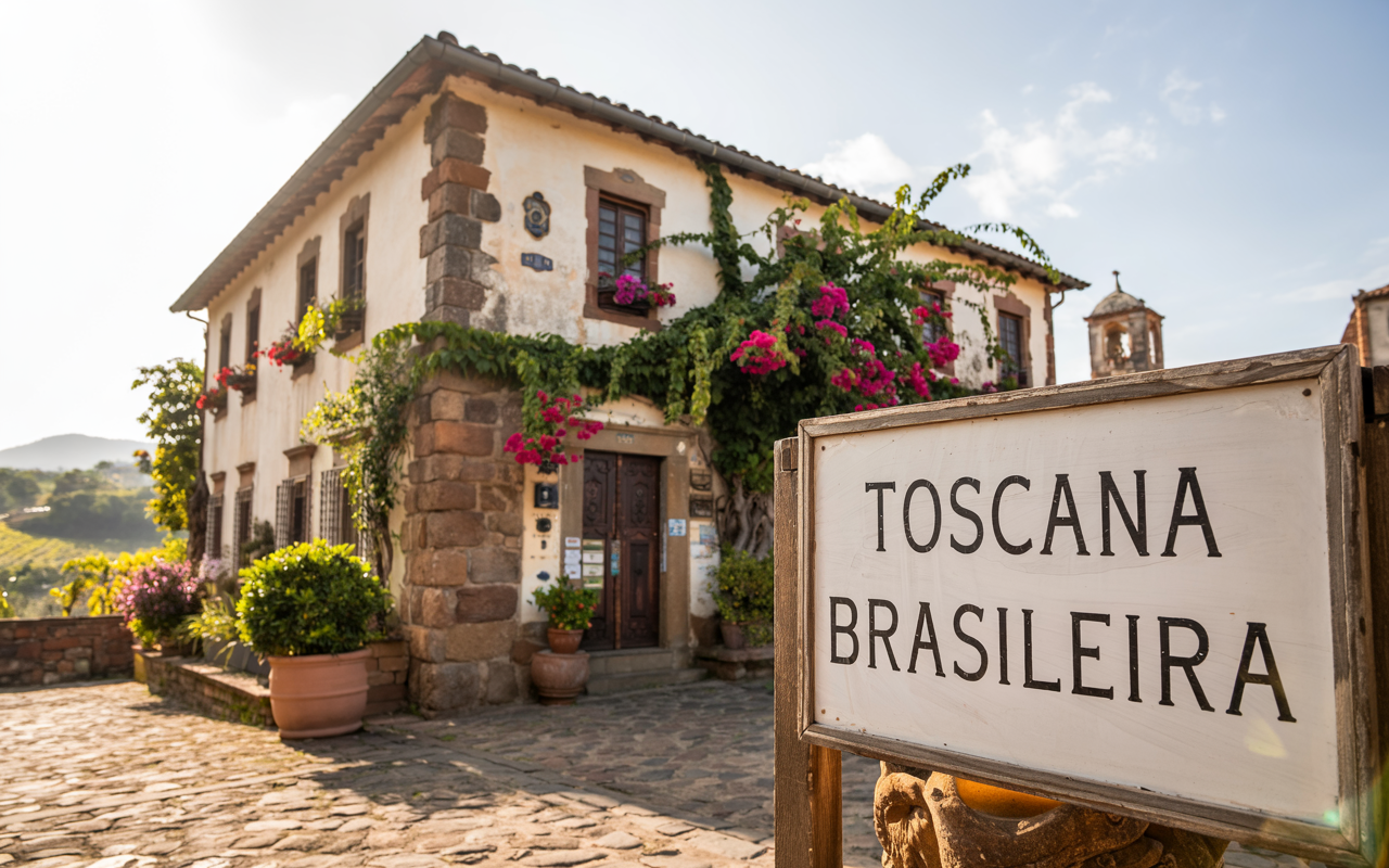 A cidade mineira que virou a ‘Toscana brasileira’ com vinícolas premiadas, arquitetura rústica e aluguel disputado nos fins de semana
