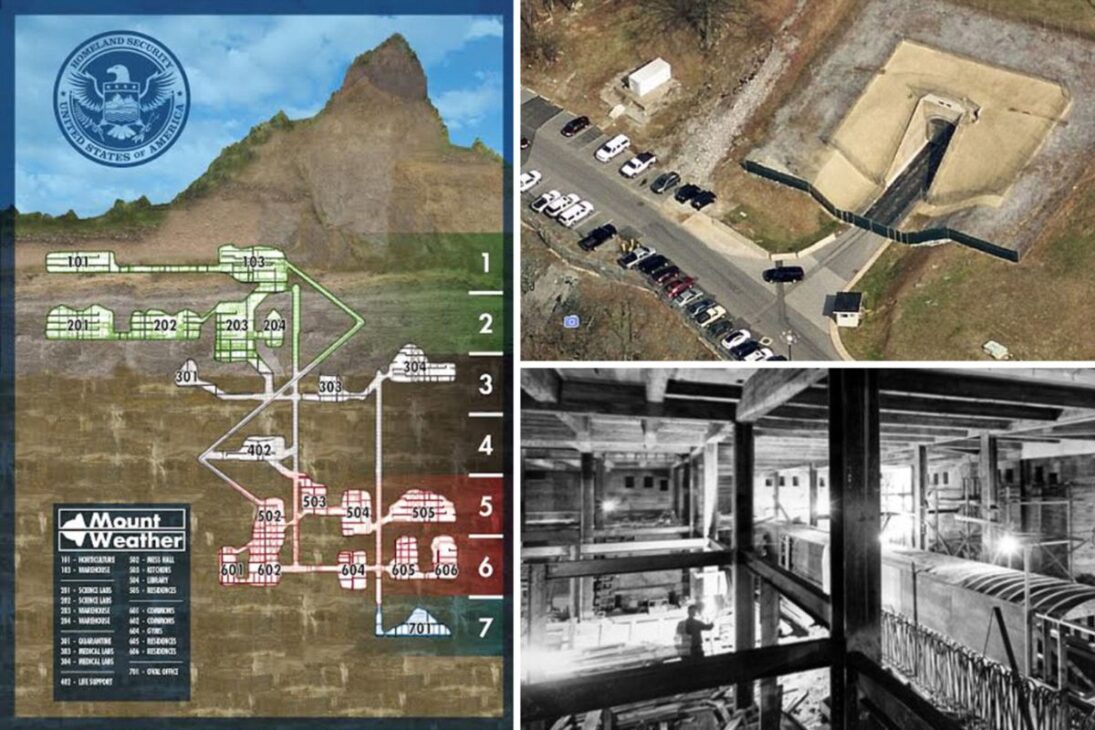 El bunker en la Montaña Weather que alberga un 'gobierno sombra' para asumir el control en caso de apocalipsis
