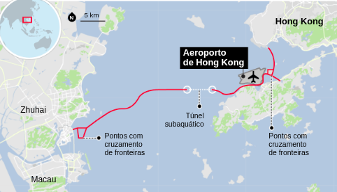 La construcción del puente túnel más grande del mundo, que ofrecerá un cruce de 55 km para unir tres metrópolis por 120 años