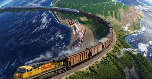 A nova ferrovia no Brasil: o projeto do Corredor Bioceânico para ligar o Atlântico ao Pacífico