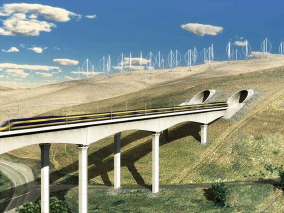 La construcción de la polémica carretera de US$ 100 mil millones que promete conectar Los Ángeles con San Francisco a 350 km/h