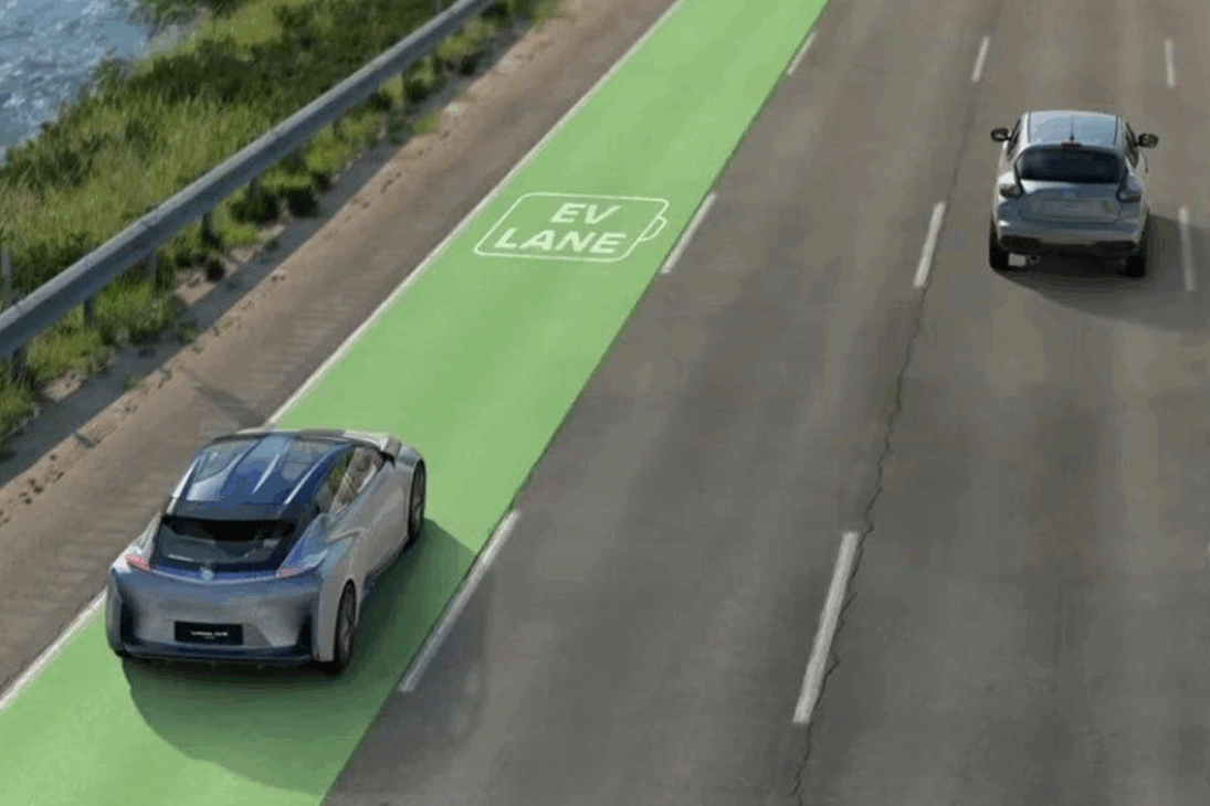 La construcción de la primera carretera eléctrica a gran escala en Suecia, que recarga coches y camiones eléctricos en movimiento
