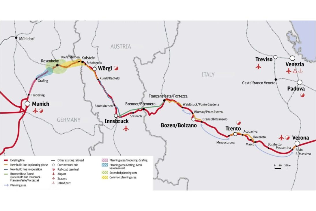 Una de las obras de ingeniería más impresionantes del mundo está en su fase final bajo los Alpes. La construcción del túnel ferroviario más largo de los Alpes, conocido como Túnel de Base de Brenner (BBT), representa la ambición de Europa de crear una arteria de transporte subterránea que va a redefinir la conexión entre el norte y el sur del continente, ligando Austria con Italia.
