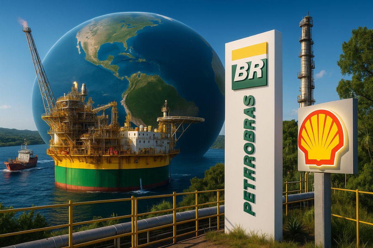 Aposta Bilionária da Petrobras e da Shell na reserva gigante de gás natural e petróleo