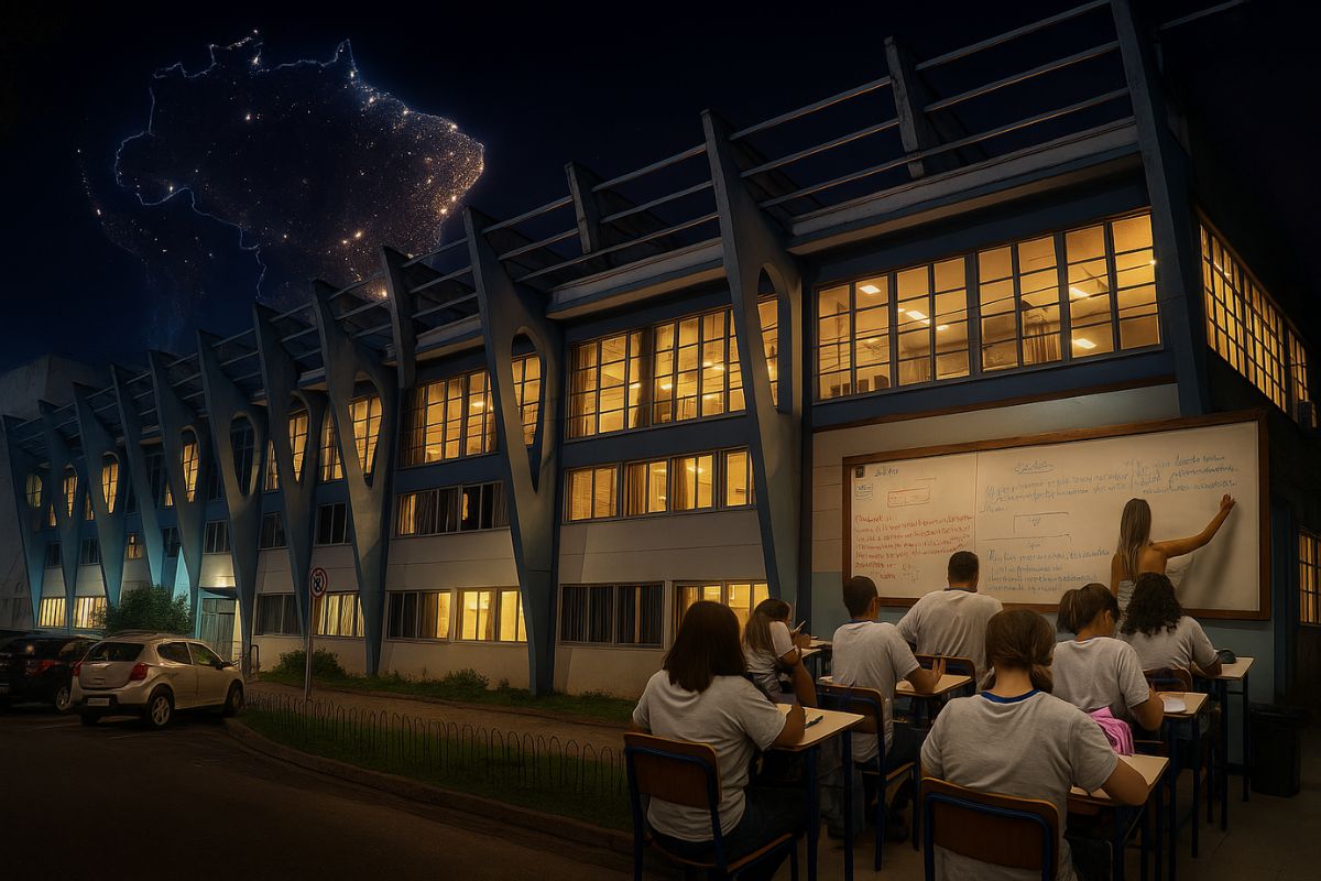 A maior escola pública em termos de estrutura física e número de alunos no Brasil é o Instituto Estadual de Educação (IEE) em Florianópolis, Santa Catarina.