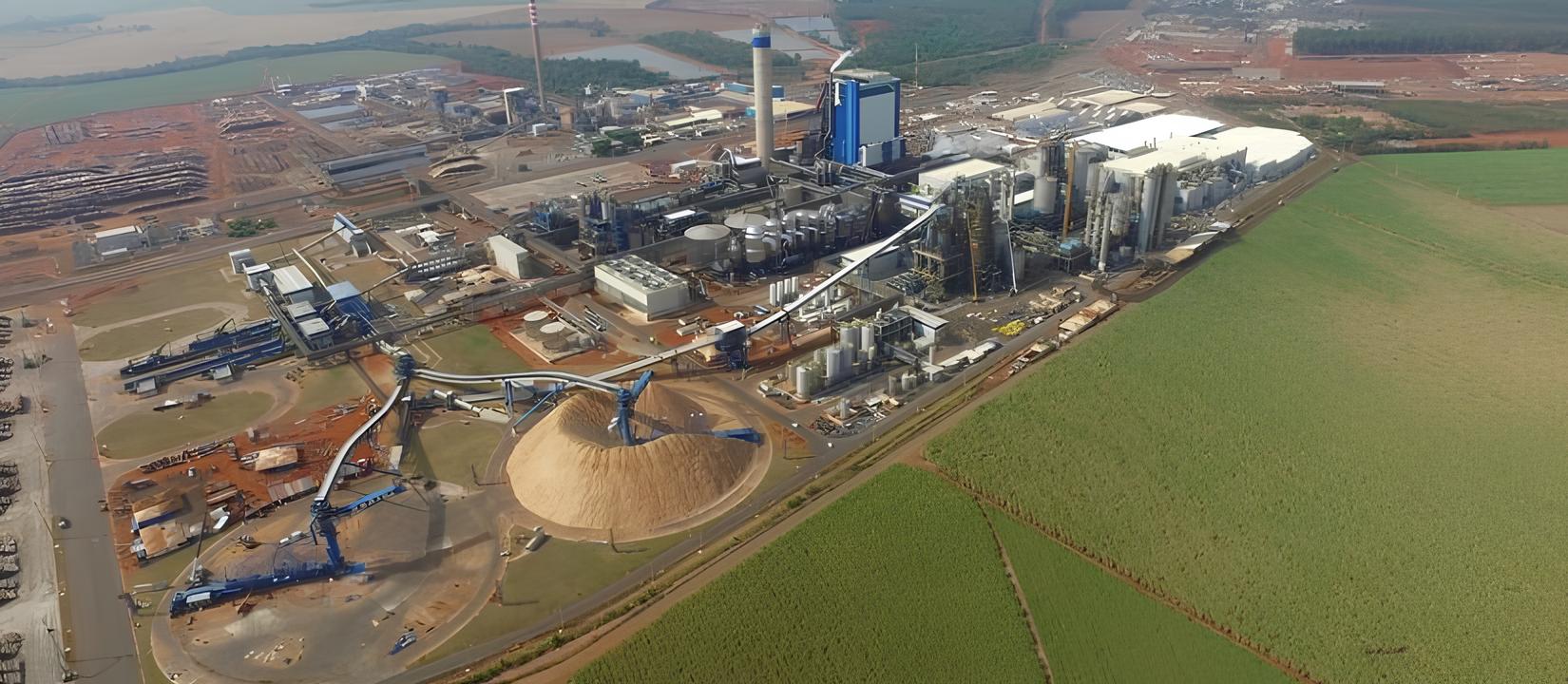 A maior fábrica de celulose do mundo funciona no Brasil com florestas renováveis, energia limpa e 3 milhões de toneladas por ano de produção