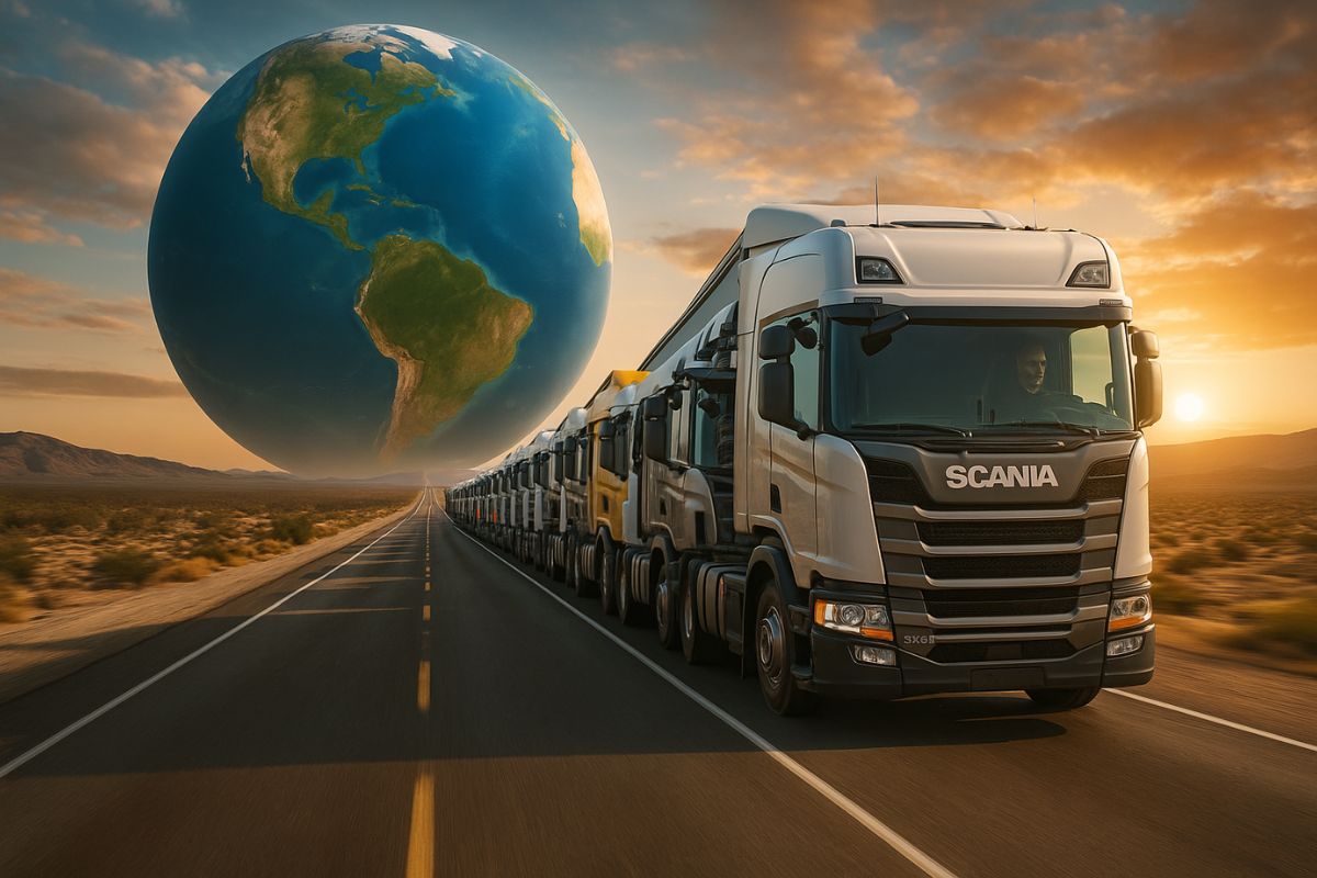 A Maior Frota de Caminhões do Brasil: A Gigante da Logística que Comanda as Estradas do País