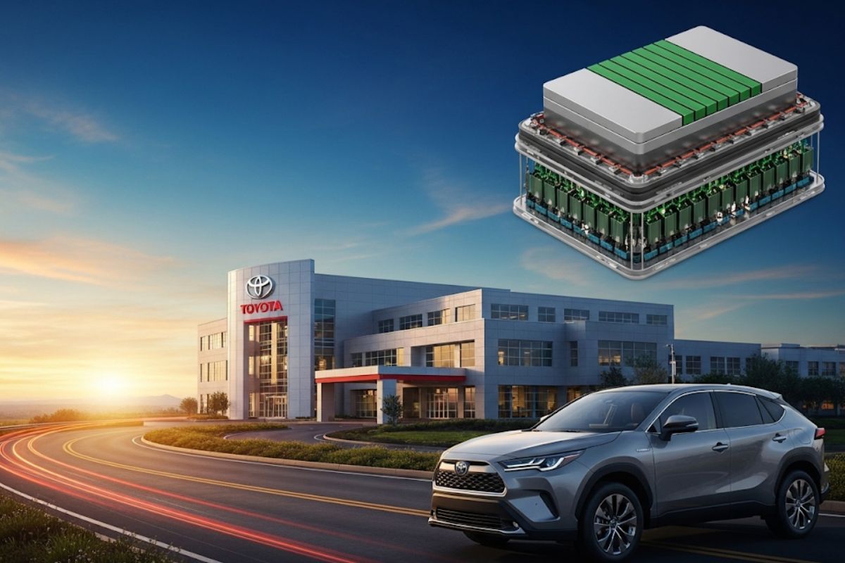 Toyota Anuncia Bateria de Estado Sólido que Promete Autonomia de até 1.200 km e Recarga em 10 Minutos. Toyota (anúncios 2023-2025, projeção comercial pós-2027)