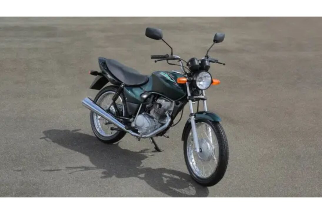 La Primera Honda CG Fan Con Disco En La Delantera Con Autonomía De 600 Km Por R$7.000